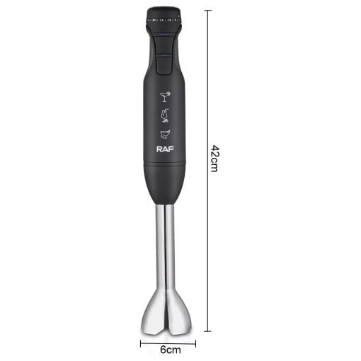 Blender Vertical RAF R780 1500W cu 4 Lame