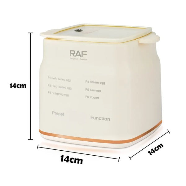 Fierbator oua electric RAF 300W digital 6 moduri capac sticla