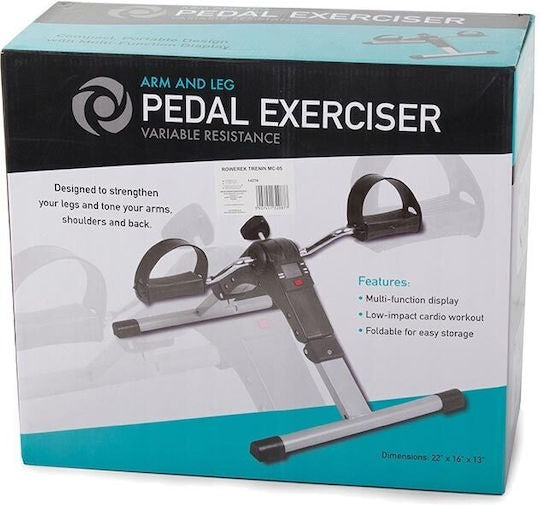 Pedaliera pliabila fitness cu display digital antrenament brate si picioare