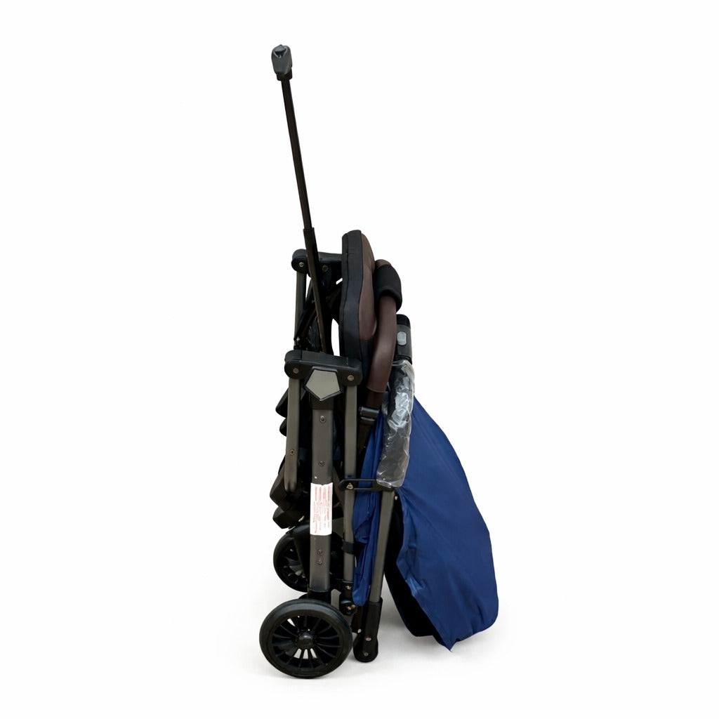 Carucior sport pliabil tip troller pentru avion 6-36 luni gri
