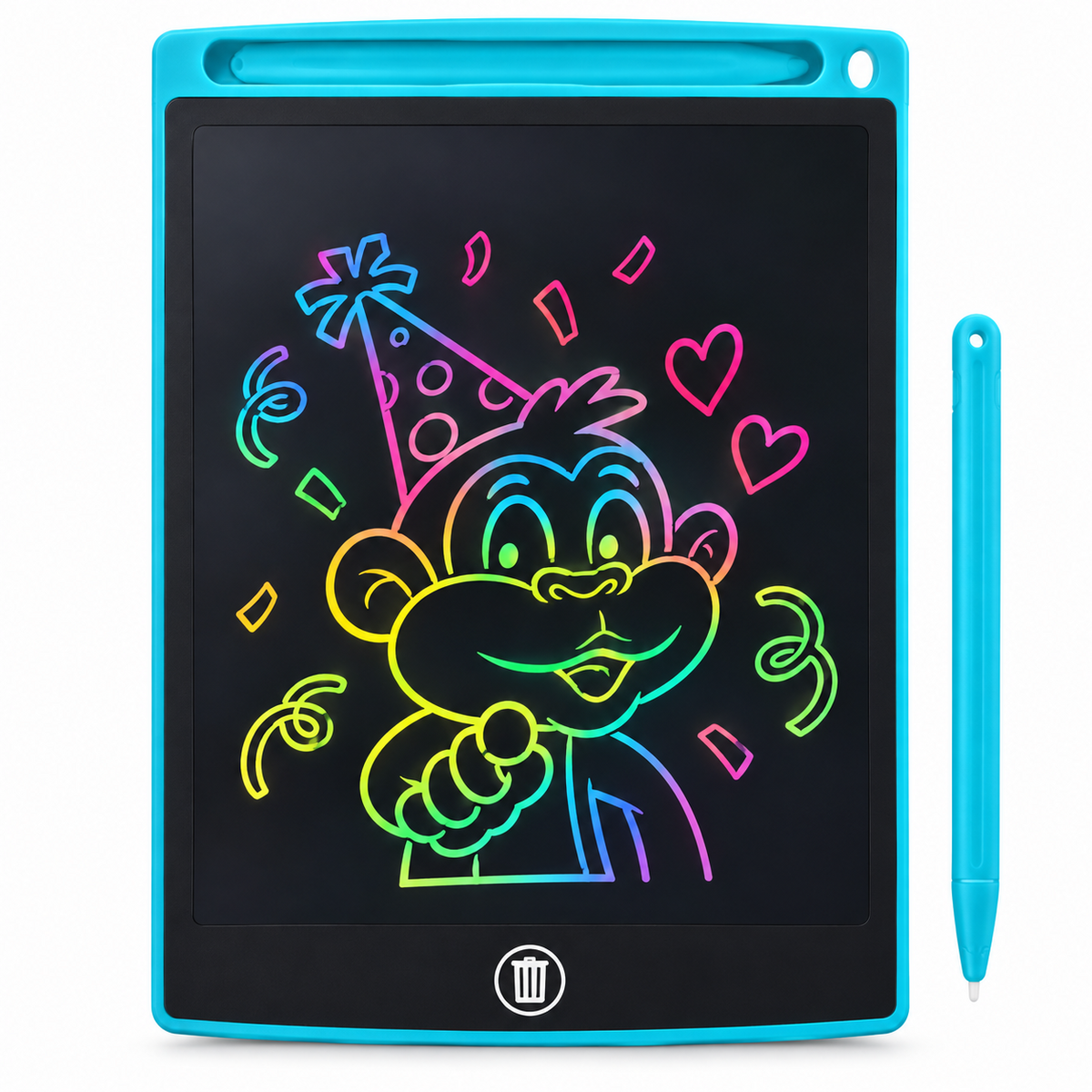 Tableta LCD Desen Copii 16 Inch, Color Writing Tablet, Stilou Inclus, Ecran Colorat