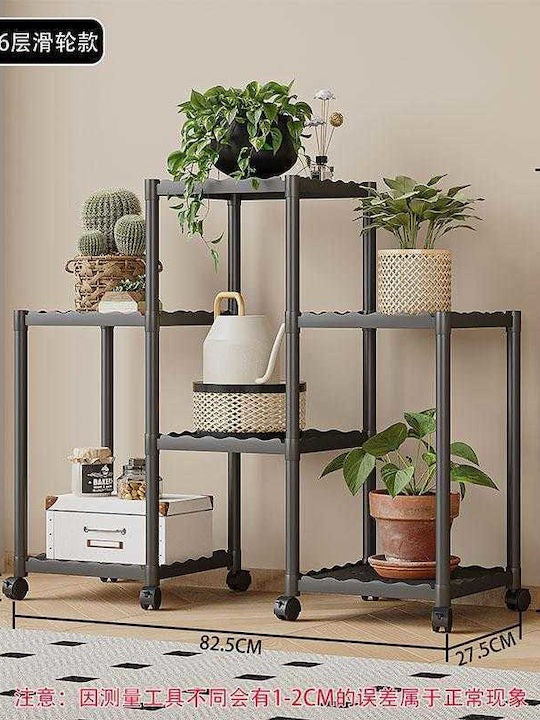 Cărucior Bucătărie cu Roți – Raft Mobil pentru Depozitare