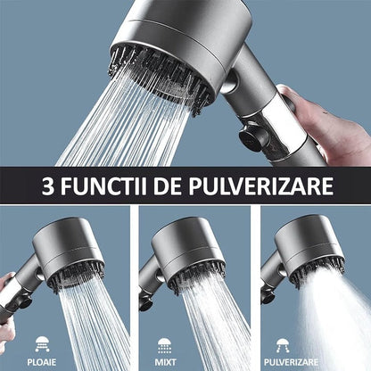 Pară de Duș Multifuncțională cu Filtru și Masaj – 1+1 Gratis