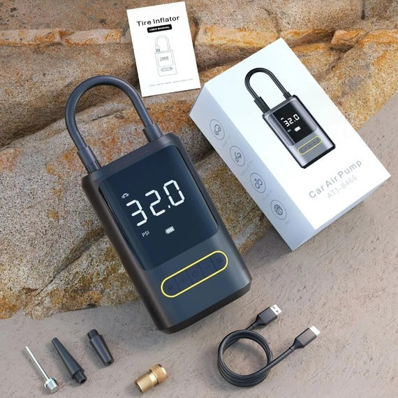 Compresor Auto Digital Wireless 150 PSI 18L/min cu Powerbank