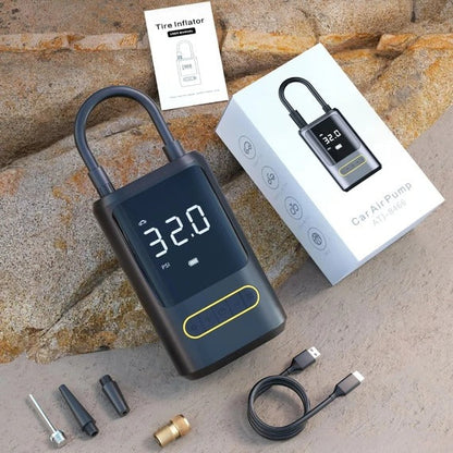 Compresor Auto Digital Wireless 150 PSI 18L/min cu Powerbank