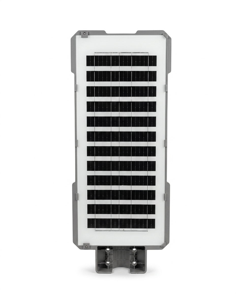 Lampa solara stradala 400W LED IP66 cu telecomanda iluminat exterior fara consum curent - stalp inclus