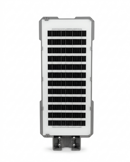 Lampa solara stradala 400W LED IP66 cu telecomanda iluminat exterior fara consum curent - stalp inclus