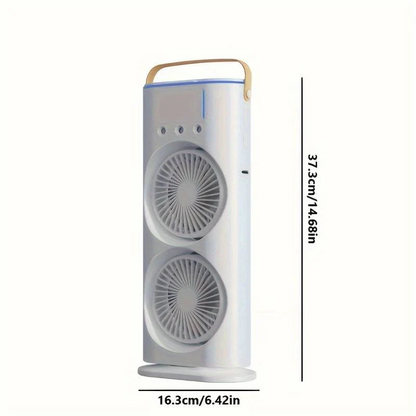 Ventilator de Birou cu Umidificare si Telecomanda – Racorire Inteligenta pentru Zilele Toride