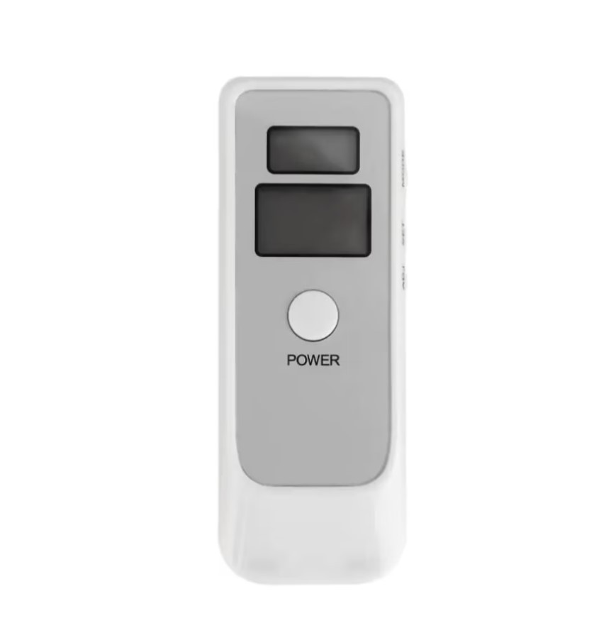 Alcool Tester Digital Premium – Rezultat Rapid, Display LCD, Termometru si Ceas Incorporat