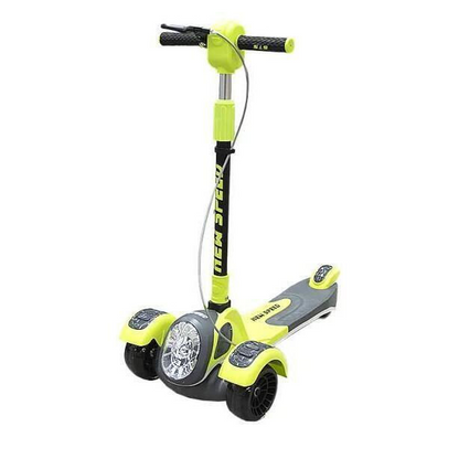 Trotineta cu 3 Roti LED – Pliabila, cu Frana si Ghidon Reglabil pentru Copii 3-9 Ani
