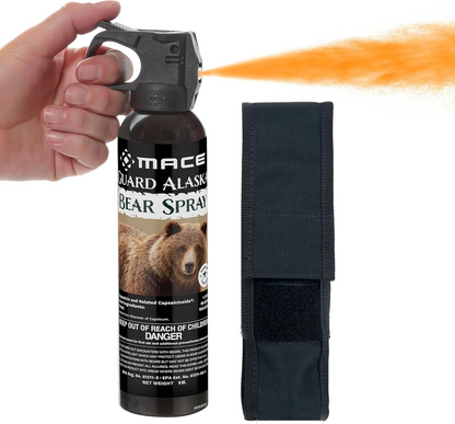 Spray autoaparare MACE Bear Attack Magnum 10m raza actiune 260g made in USA anti animale