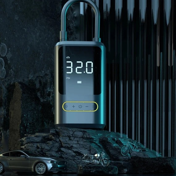 Compresor Auto Digital Wireless 150 PSI 18L/min cu Powerbank