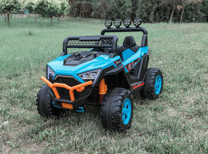 UTV Electric 4x4 Pentru Copii – 4 Motoare, 2 Locuri, Telecomanda Parintala, Roti EVA Lumini LED si Experienta Off-Road Autentica