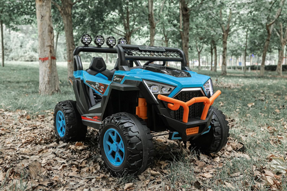 UTV Electric 4x4 Pentru Copii – 4 Motoare, 2 Locuri, Telecomanda Parintala, Roti EVA Lumini LED si Experienta Off-Road Autentica