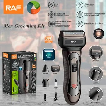 Aparat de Ras Electric RAF R4018 cu Trimmer și Type-C