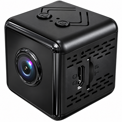 Camera Supraveghere WiFi 1080P Full HD, Vedere Nocturna, Detectare Miscare, Card 128GB