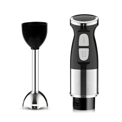 Blender de mână multifuncțional Silver Love – 500W, 2 viteze, tocător, lame inox