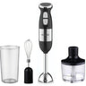 Blender de mana multifunctional Silver Love – 500W, 2 viteze, tocator, lame inox