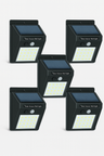 Set 5 proiectoare solare 30 LED cu senzor miscare IP65