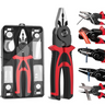 Cleste multifunctional 5 in 1 electrician taiere cabluri sertizare profesional