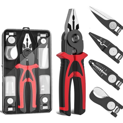 Cleste multifunctional 5 in 1 electrician taiere cabluri sertizare profesional
