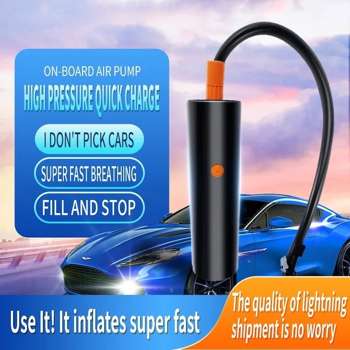 Compresor auto portabil 150 PSI – umflare rapidă, accesorii incluse