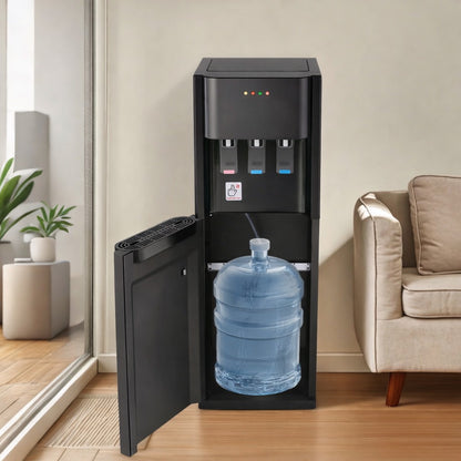 Dozator apa cu încărcare inferioara, 3 temperaturi, 110V, design modern, bidon ascuns