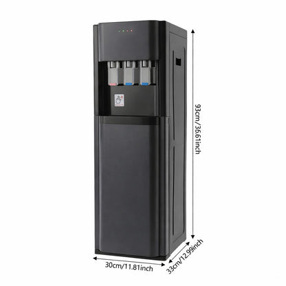 Dozator apa cu încărcare inferioara, 3 temperaturi, 110V, design modern, bidon ascuns