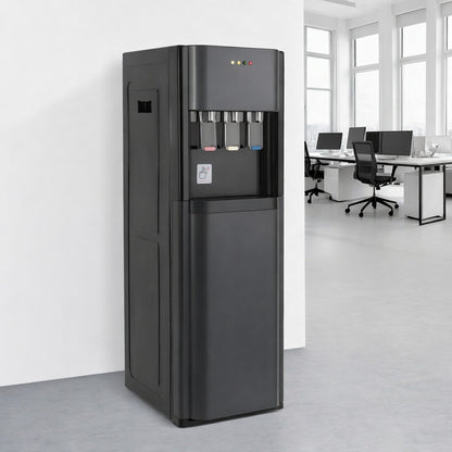 Dozator apa cu încărcare inferioara, 3 temperaturi, 110V, design modern, bidon ascuns