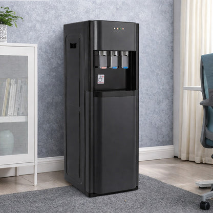 Dozator apa cu încărcare inferioara, 3 temperaturi, 110V, design modern, bidon ascuns