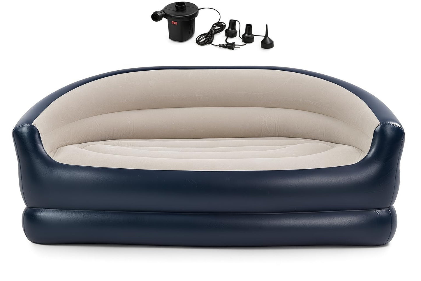 Canapea Fotoliu Gonflabil Deluxe pentru 2 Persoane