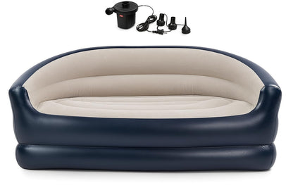 Canapea Fotoliu Gonflabil Deluxe pentru 2 Persoane