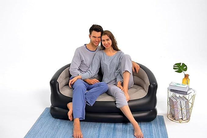 Canapea Fotoliu Gonflabil Deluxe pentru 2 Persoane