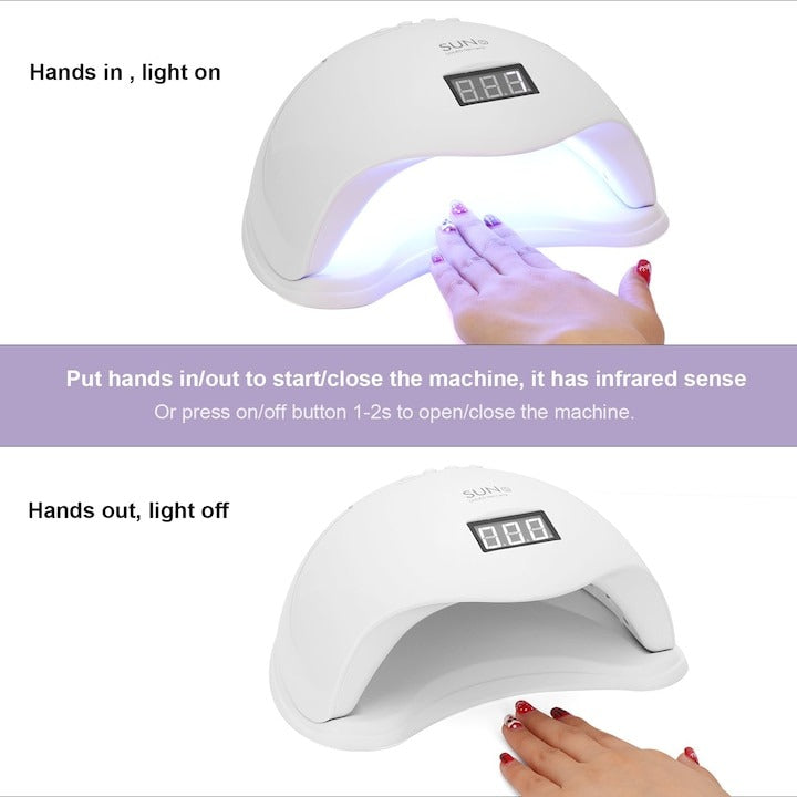 Lampa UV LED pentru Unghii, 48W