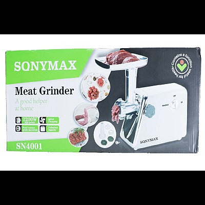 Mașină tocat carne electrică Sonymax SN4001 – 2200W, cuțit inox