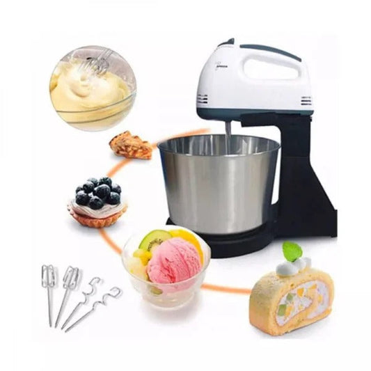 Mixer cu bol inox SilverLove – 200W, 7 viteze, 25000 RPM
