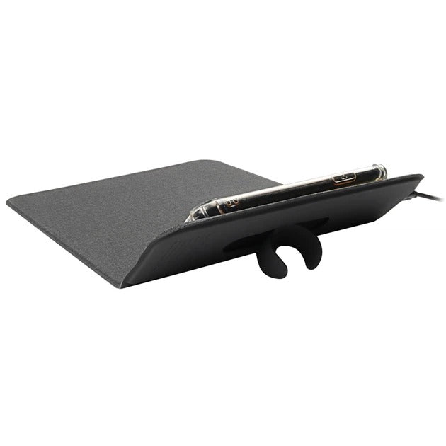 Mousepad gaming 3-în-1 cu încărcare wireless 15W și suport telefon – Compatibil Qi