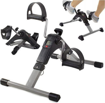 Pedaliera pliabila fitness cu display digital antrenament brate si picioare
