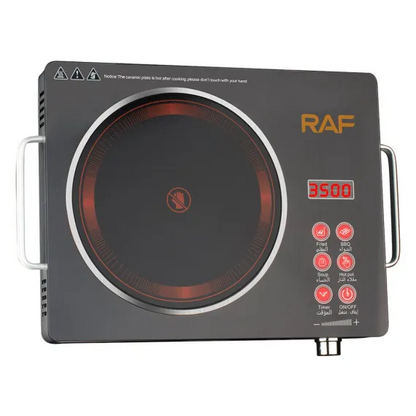 Plita electrica infrarosu 3500W RAF R8045 vitroceramica portabila