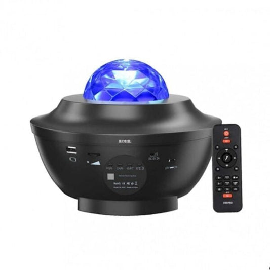 Proiector Star Galaxy LED – cu difuzor Bluetooth integrat