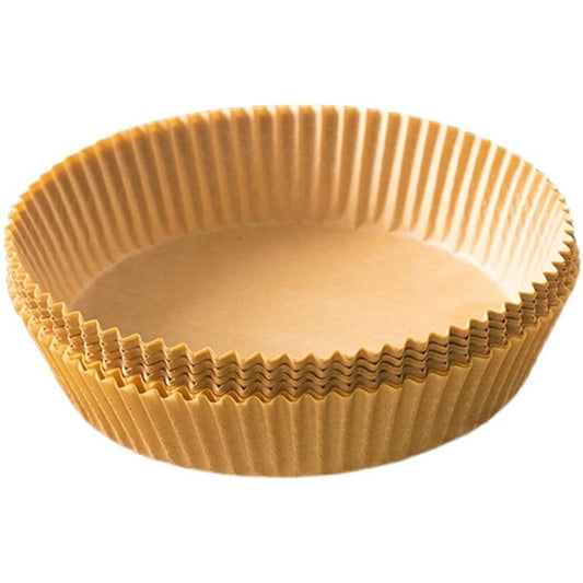 Set 100 Bucăți Hârtie de Copt Air Fryer 16x16x4.5 cm