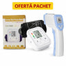 Set Tensiometru Electronic + Termometru Infrarosu Non-Contact – Monitorizare completa acasa