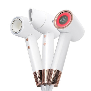 Uscător Păr Ion Negativ RAF R474 1600W Argintiu