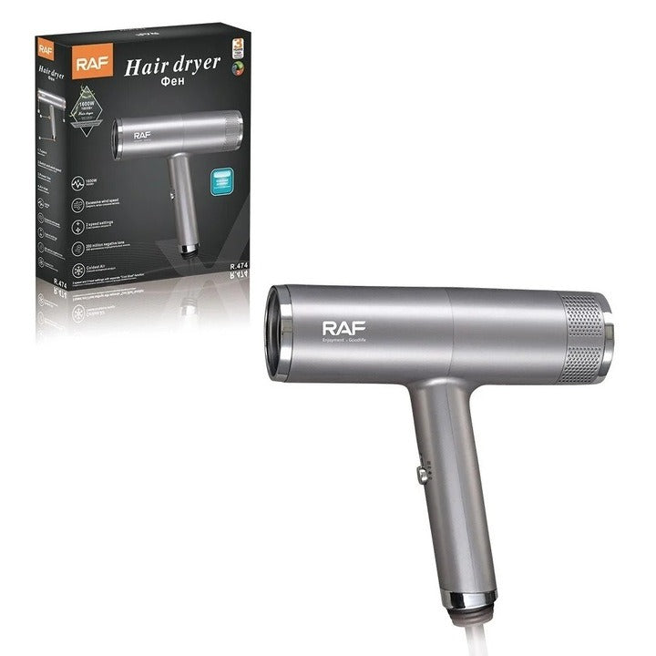 Ondulator ceramic RAF R0411 + Uscator par ionic RAF R474 pachet promo 149 lei - stoc limitat
