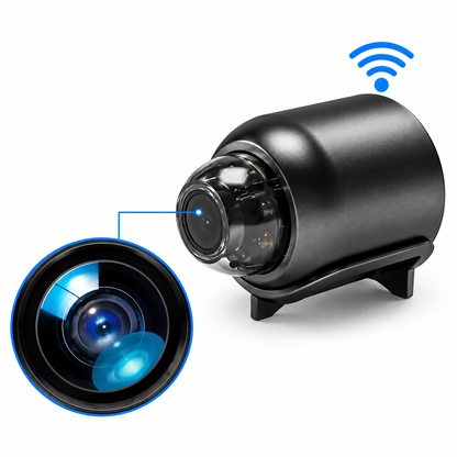 Mini Camera WiFi Full HD, Unghi 160 Grade, Night Vision, Senzor Miscare, Aplicatie Yoosee
