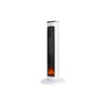 Aeroterma Turn Ceramic PTC cu Telecomanda, Display LED, 2000W, Oscilatie 90°, 3 moduri, Alba