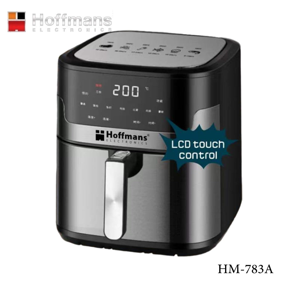 Friteuză cu Aer Cald Airfryer Hoffmans 12L, 2400W, Digitală Profesională HM-783 - 50 hartii cadou