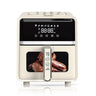 Friteuza cu Aer Cald Lyxun LX-2735 6.5L, 2000W – Airfryer fara ulei, Touch LCD, gatit sanatos - 50 hartii incluse
