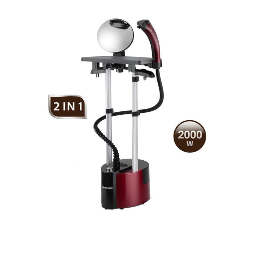 Aparat de Calcat Vertical cu Abur Hoffmans HM-9080, 2000W, 2L, 2-in-1 Garment Steamer