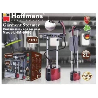 Aparat de Calcat Vertical cu Abur Hoffmans HM-9080, 2000W, 2L, 2-in-1 Garment Steamer